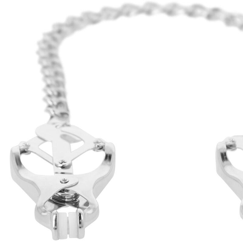 Darkness Nipple Clamps  With Chain - Svorky Na Bradavky 2