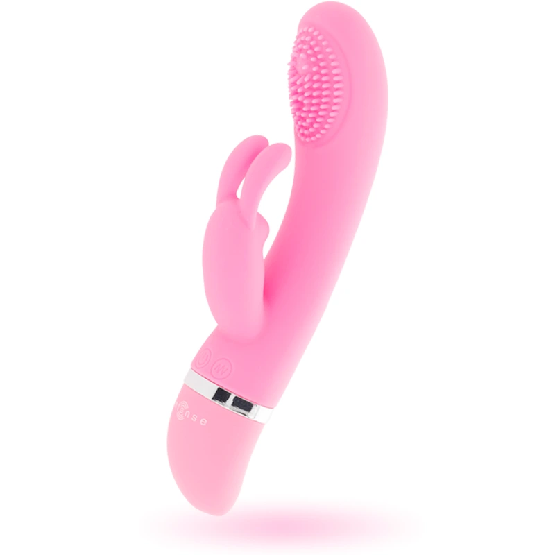 Intense - susy oscillating vibrator silicone rabbit pink 1