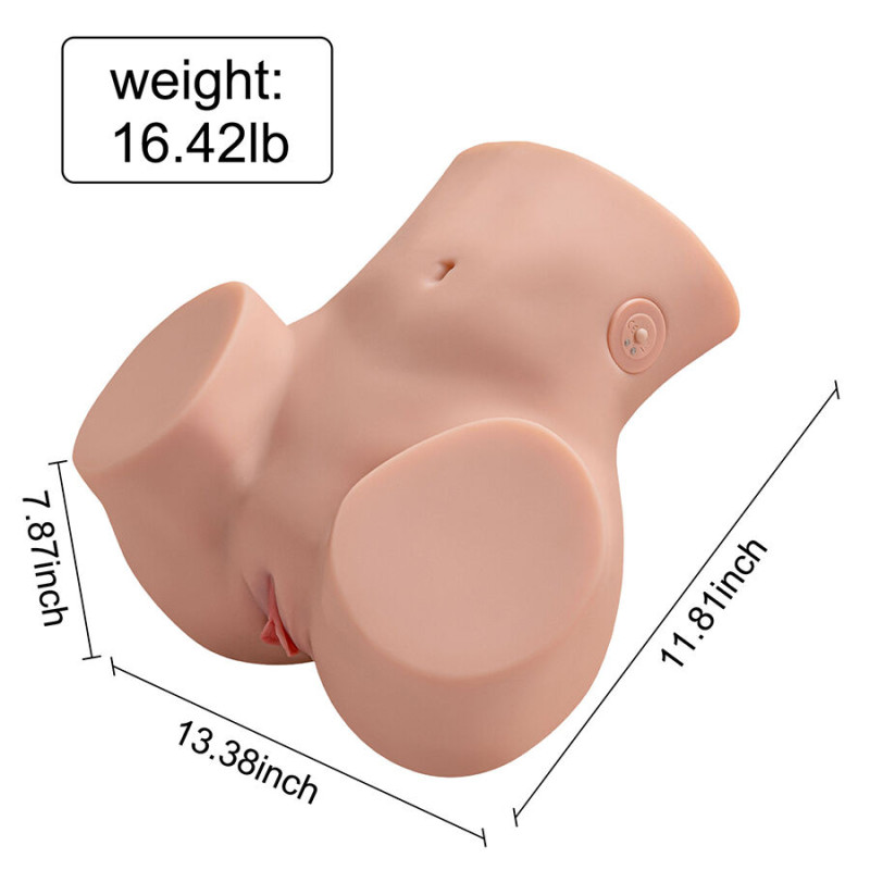 Xise - sydni realistic multiposition vagina masturbator with thrusting 1