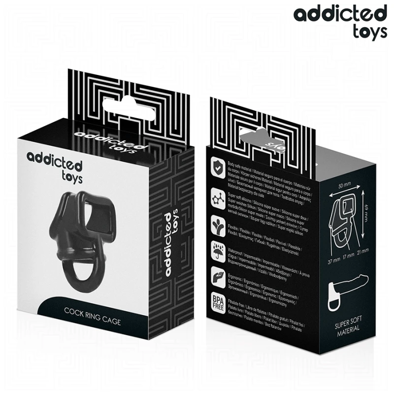 Addicted toys - penis cage ring 6