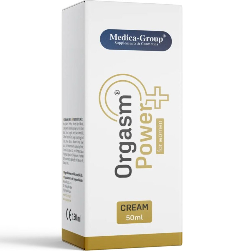 Medica group - orgasm power intimate cream for women 50 ml 1