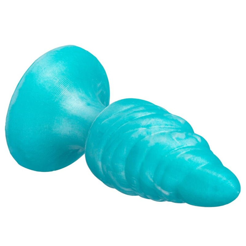 Silexd - melty anal plug fantasy liquid silicone thermoreactive celestial blue 9.2 cm 3
