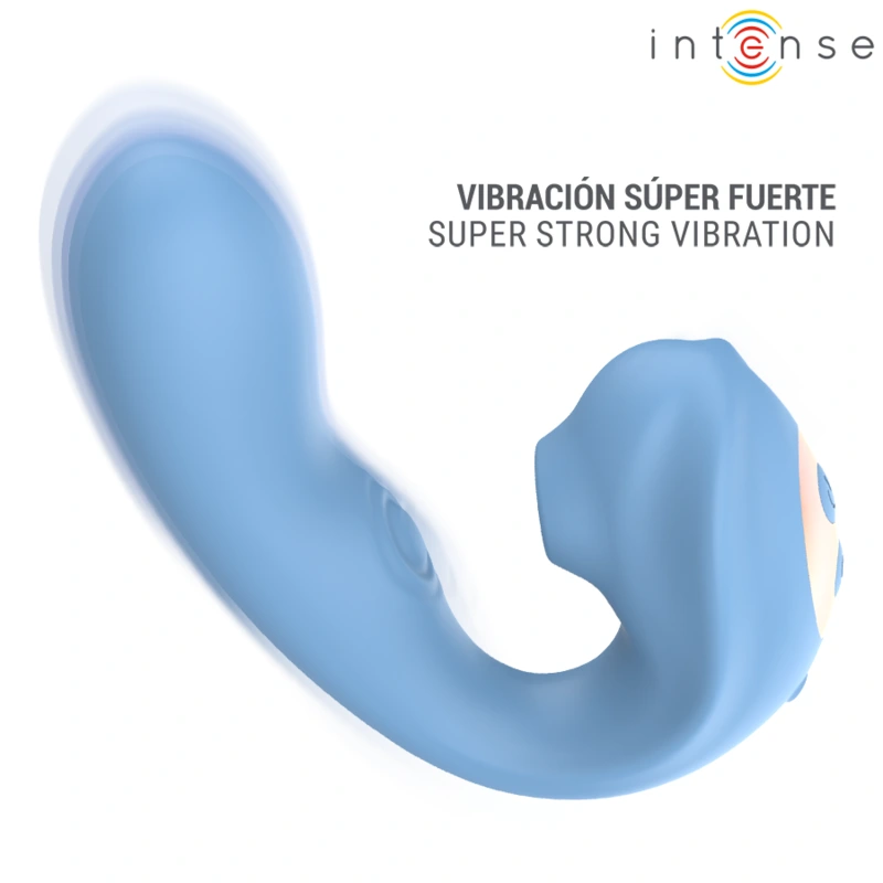 Intense - gina multifunction clitoral stimulator blue 4