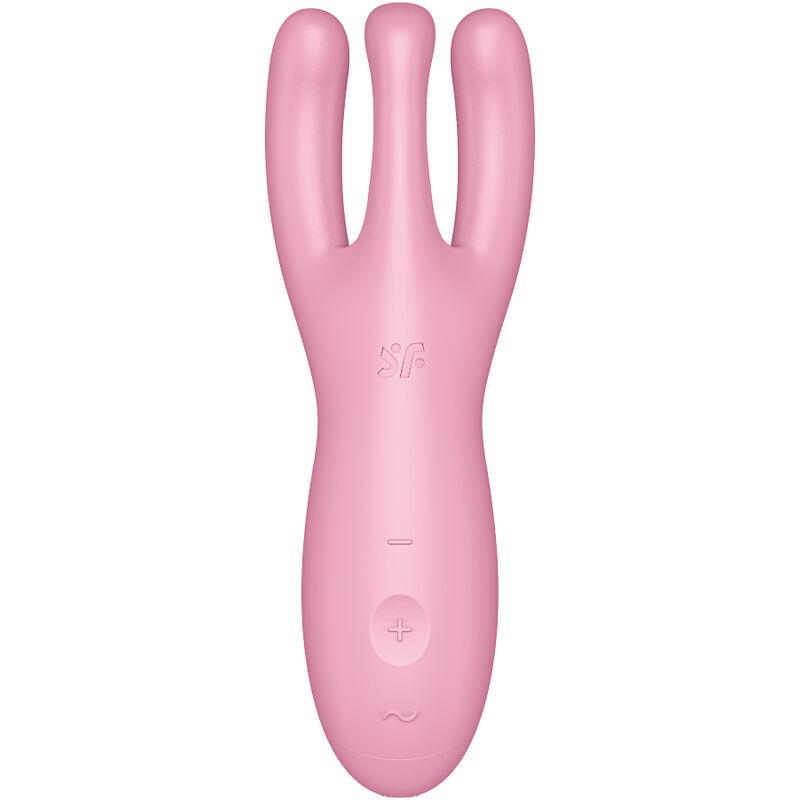 Satisfyer Threesome 4 Vibrator - Pink 1