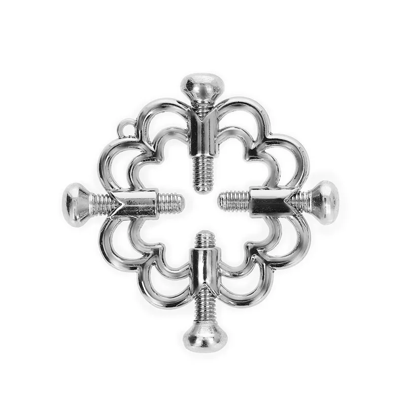 Kink - Metal Flower Nipple Clamps