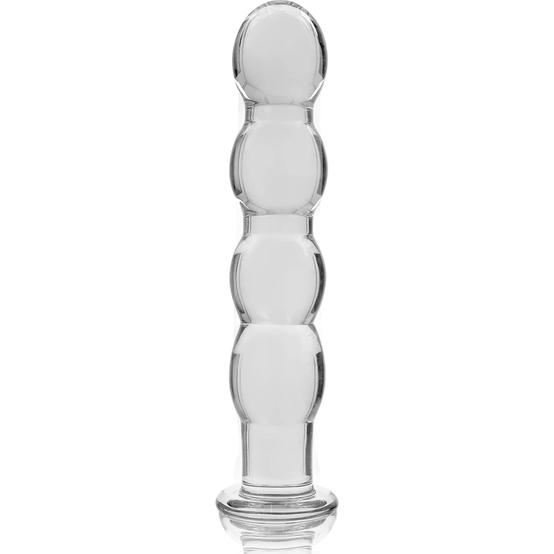 Nebula series by ibiza - model 10 dildo borosilicate glass clear 16.5 cm -o- 3.5 cm 4