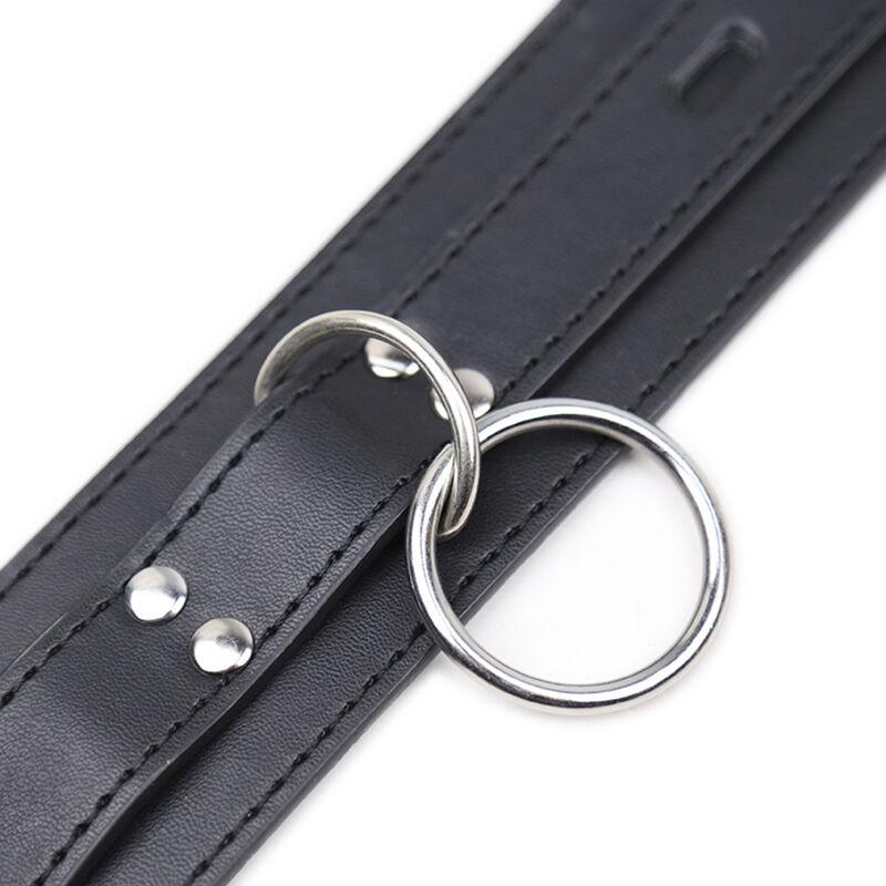 Ohmama Fetish 3 Ring Slave Collar 1