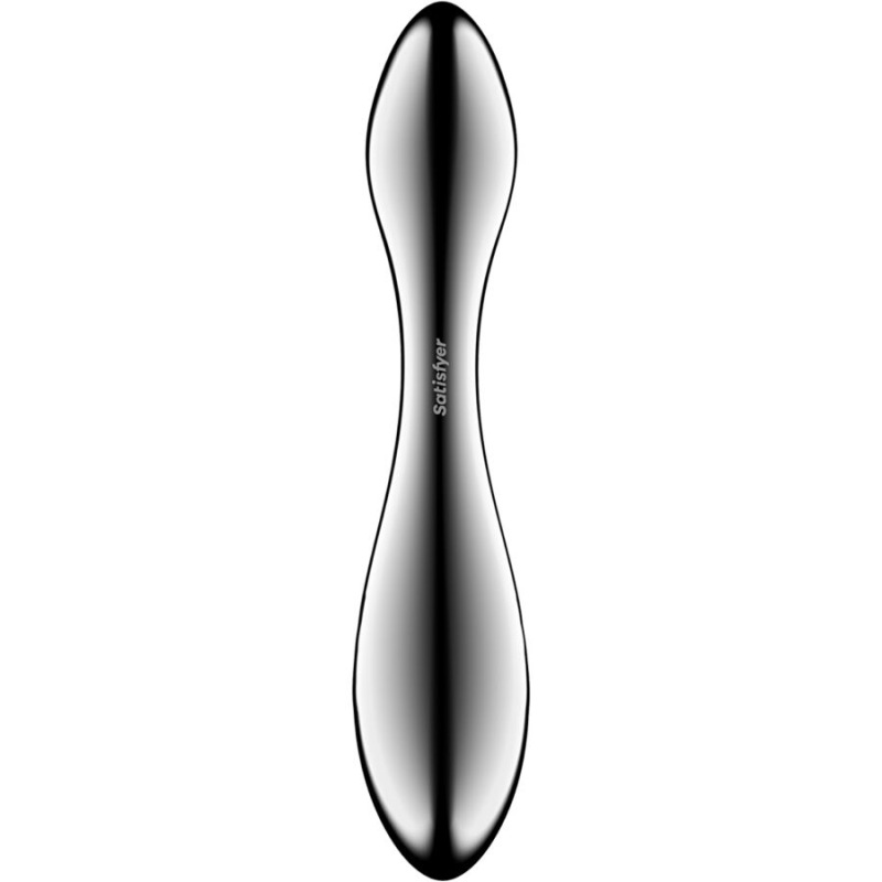 Satisfyer - pure gravity 3 stainless steel double-ended dildo 3