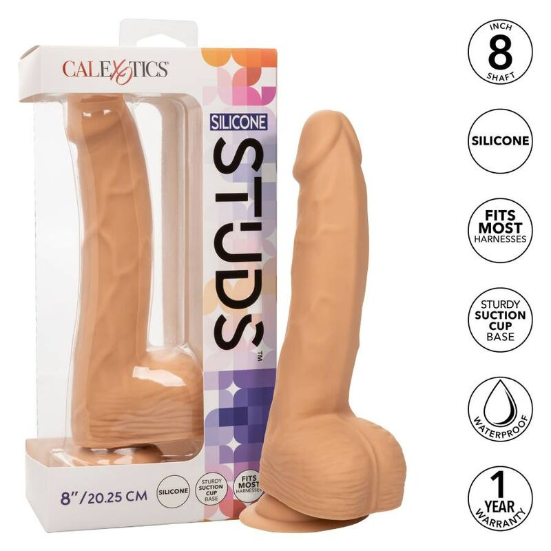 Calexotics - silicone studs 20.32 cm skin