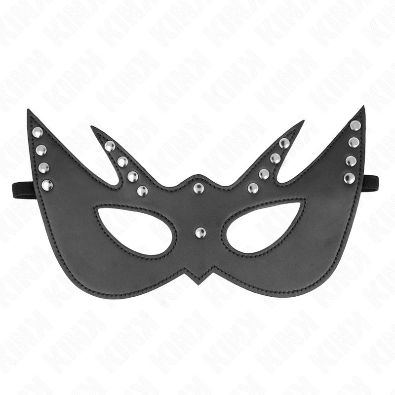 Kink - bat mask with rivets 23 x 15 cm 3