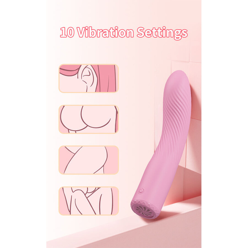 Pretty love - kisell g-spot pink vibrator 10