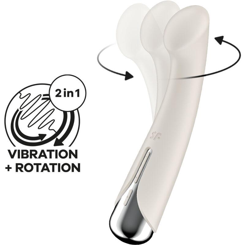 Satisfyer - Spinning G-Spot 1 Rotator Vibrator Beige