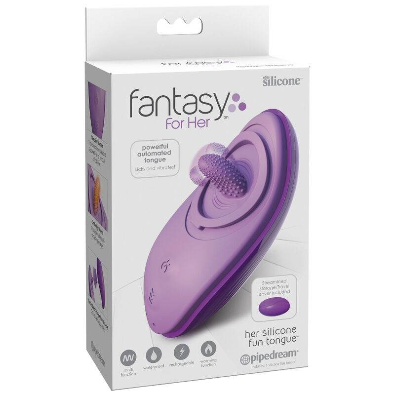Fantasy for her - her silicone fun tongue purple 4