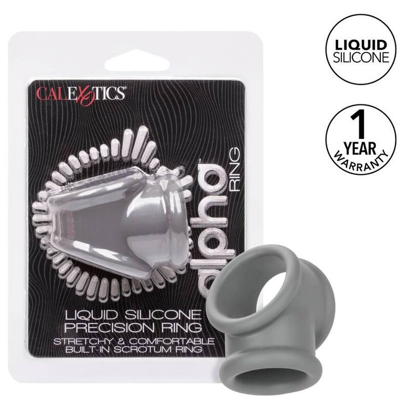 Calexotics - alpha precision ring grey 1