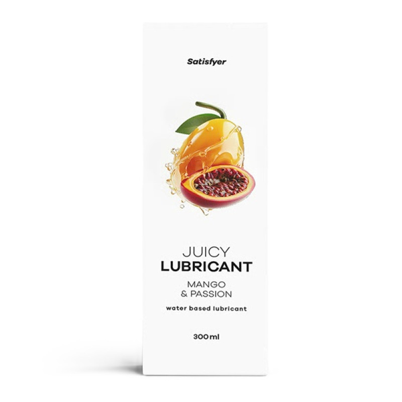Satisfyer Juicy Lubricant Mango Passion Waterbased 300ml - Lubrikant