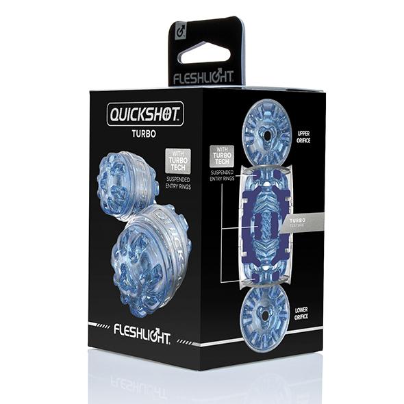 Fleshlight - The Quickshot Turbo Blue Ice 9