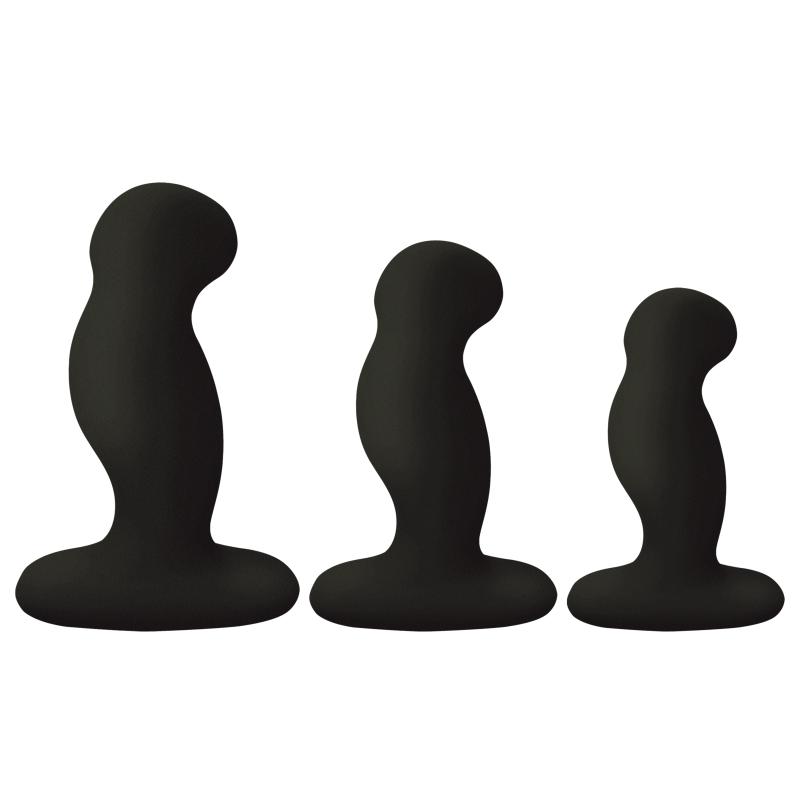 Nexus - G-Play Trio Plus Unisex Vibrator Pack S/M/L Black 1