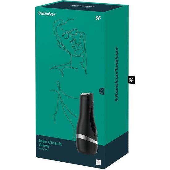 Satisfyer Men Classic Silver - Masturbátor 1