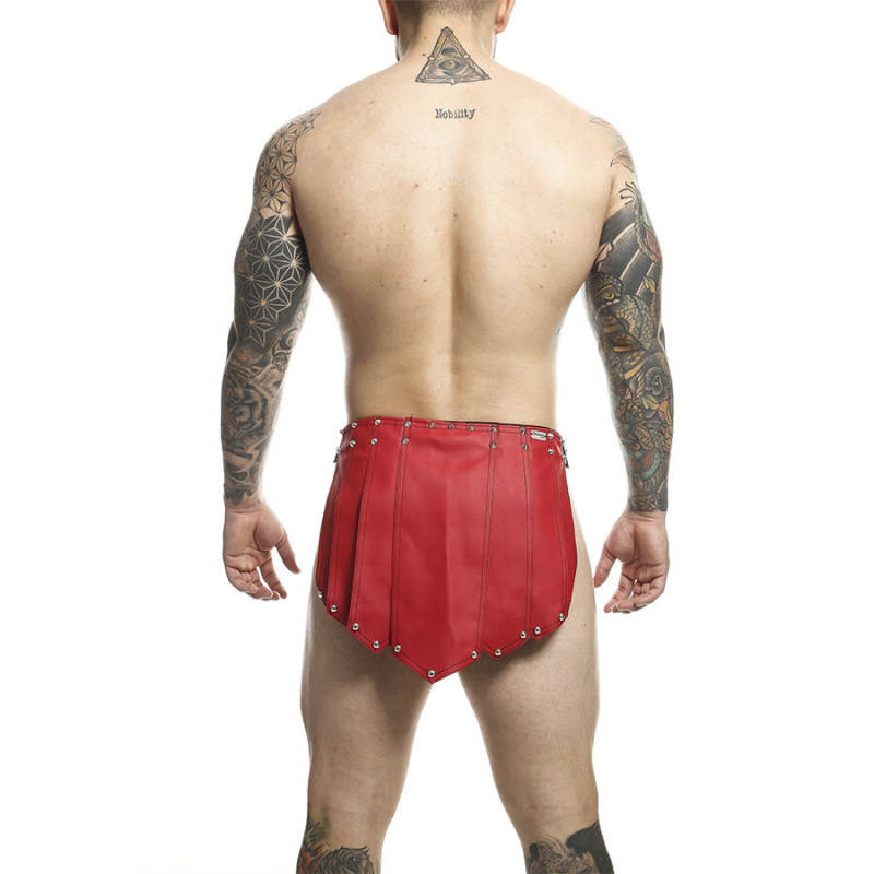 Mob - dngeon red romanda skirt one size 4