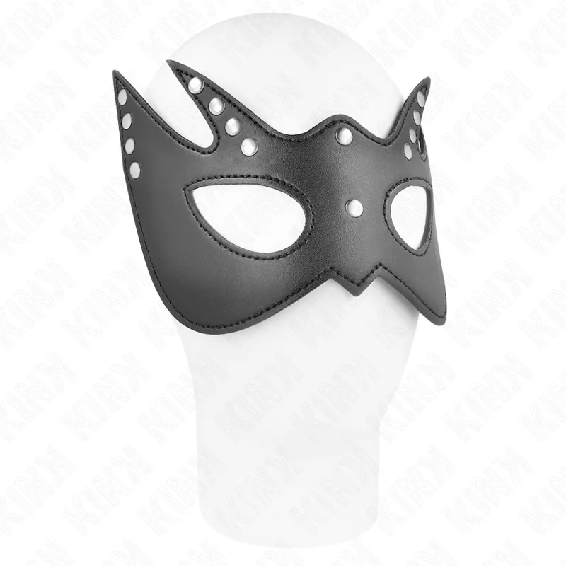 Kink - Bat Mask With Rivets 23 X 15 Cm