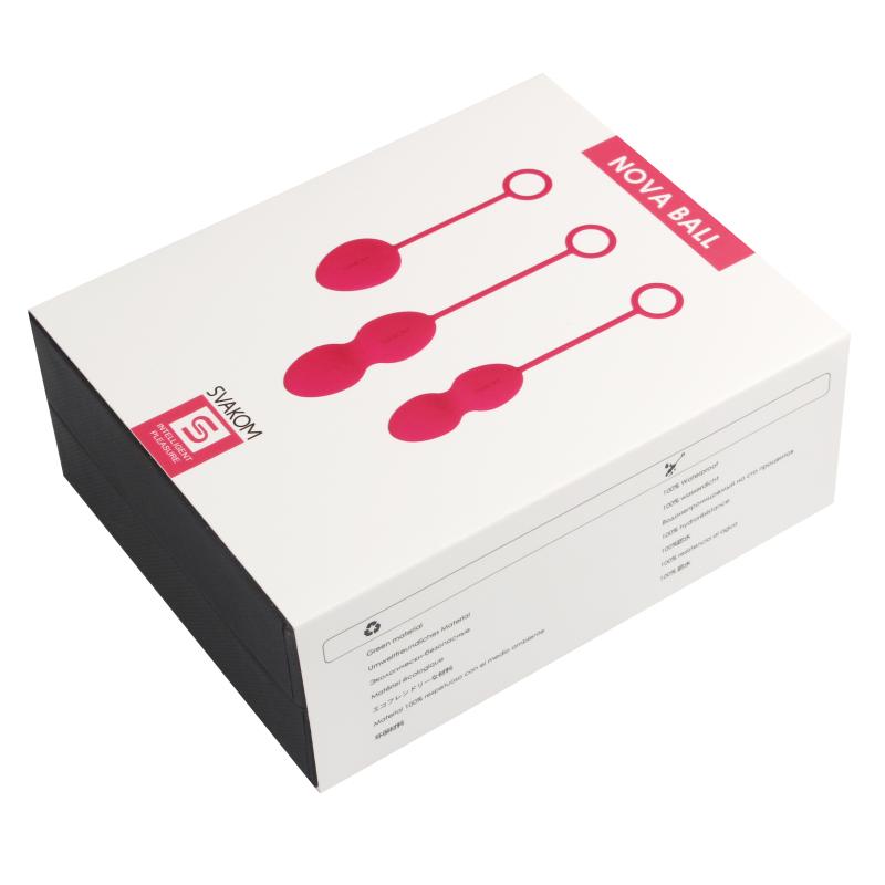 Svakom - Nova Kegel Balls Plum Red 2