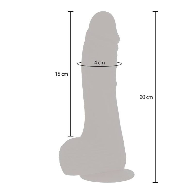 Get real - up&down rotating vibr dildo skin 4