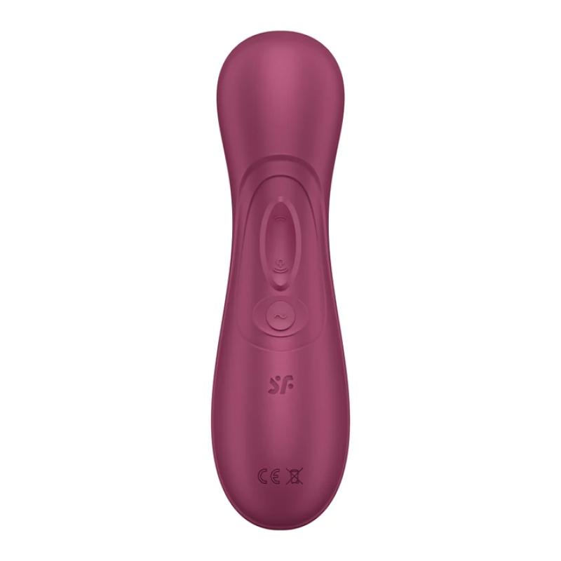 Satisfyer - Pro 2 Generation 3 App Controlled Wine Red - Stimulátor Klitorisu