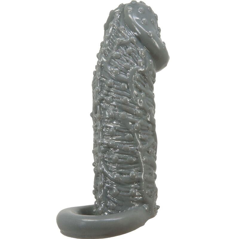 Pretty love - realistic penis enlarger and delay sleeve model 2 grey 3