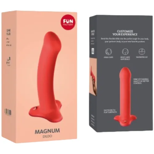 Fun Factory - Magnum Dildo Flashy Coral