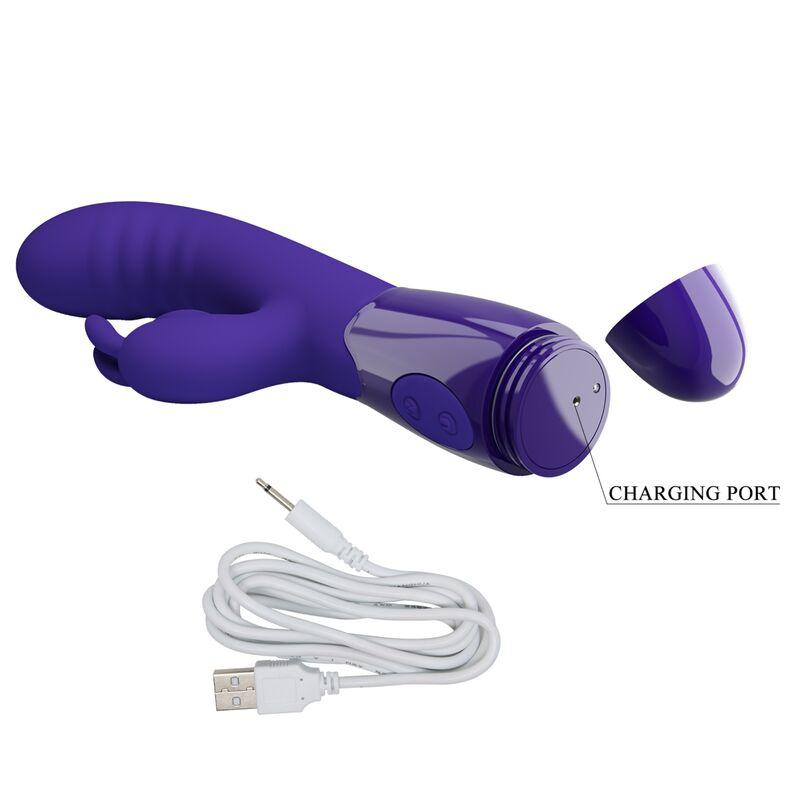 Pretty Love - Cerberus Youth Violet Rabbit Vibrator 5