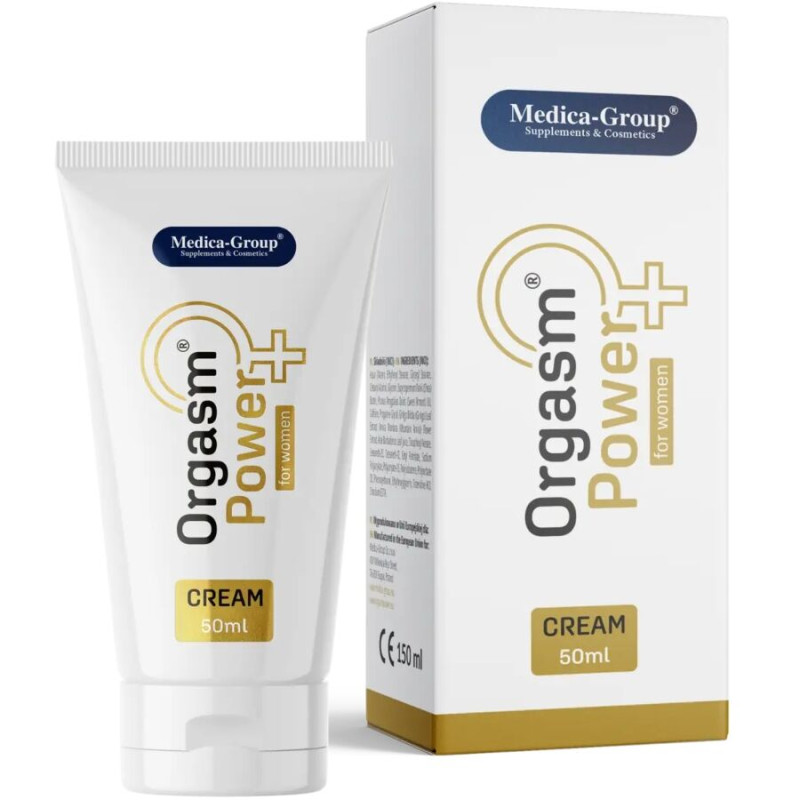Medica group - orgasm power intimate cream for women 50 ml 2