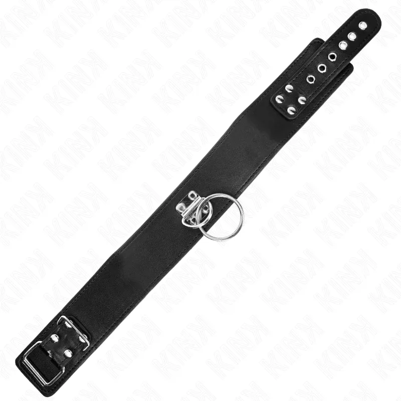 Kink - Studded Leash 116 Cm Collar With Leatherette Strap 50 X 5 Cm 5