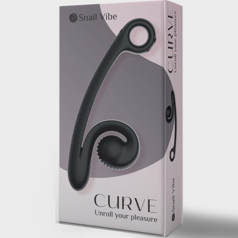 Snail Vibe Curve Vibrator Black 3