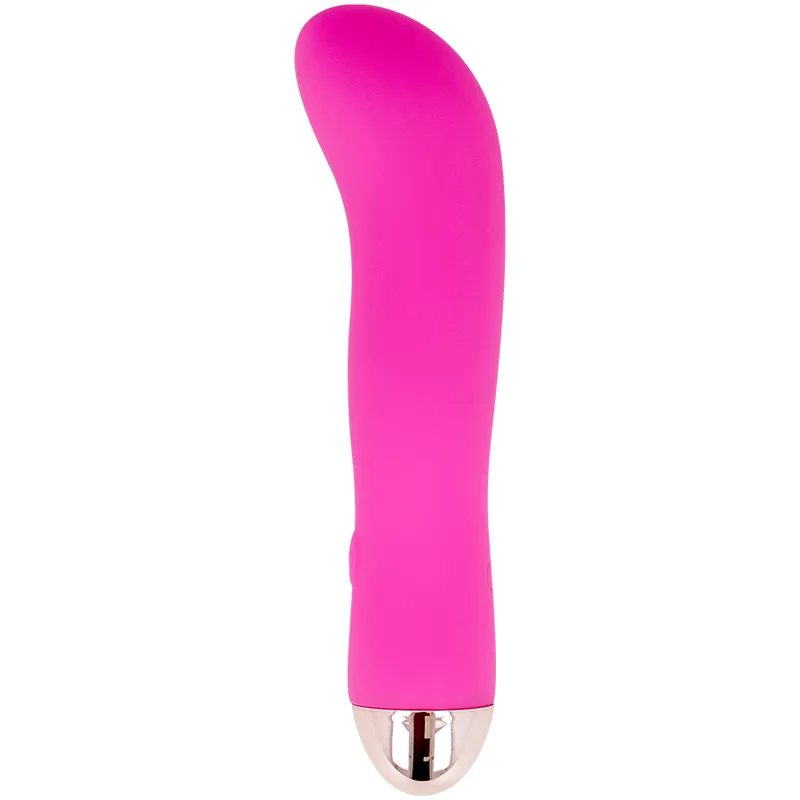 Dolce Vita Rechargeable Vibrator Two Pink 10 Speeds