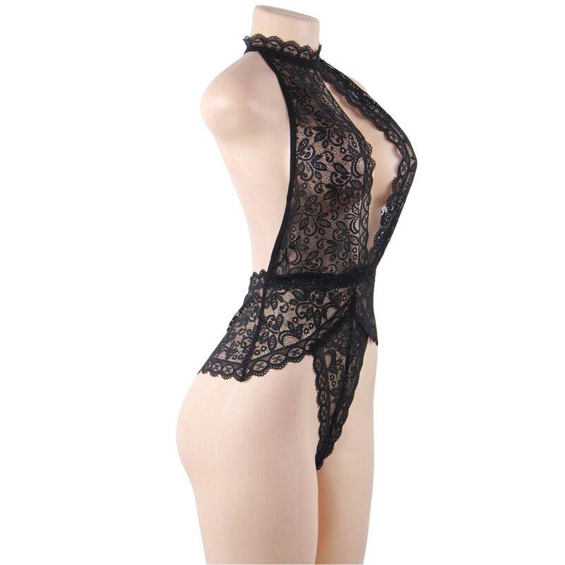 Subblime Lace Open Cup Teddy S/M 4