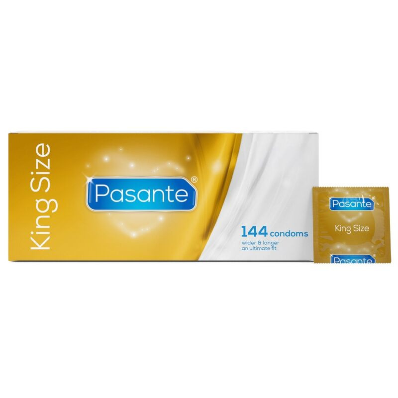 Pasante - kondómy king size box 144 ks 3