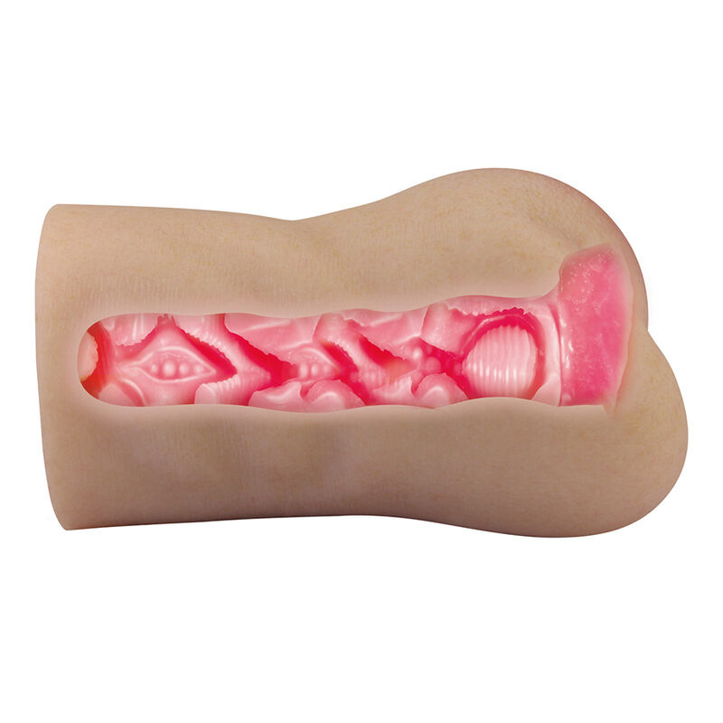 Pretty love - ottilie realistic silicone vagina masturbator, compact, natural 3