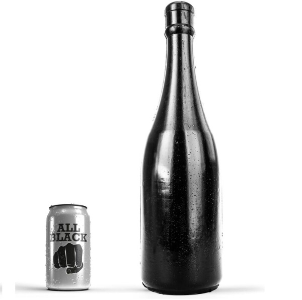 All black - bottle 39,5 cm