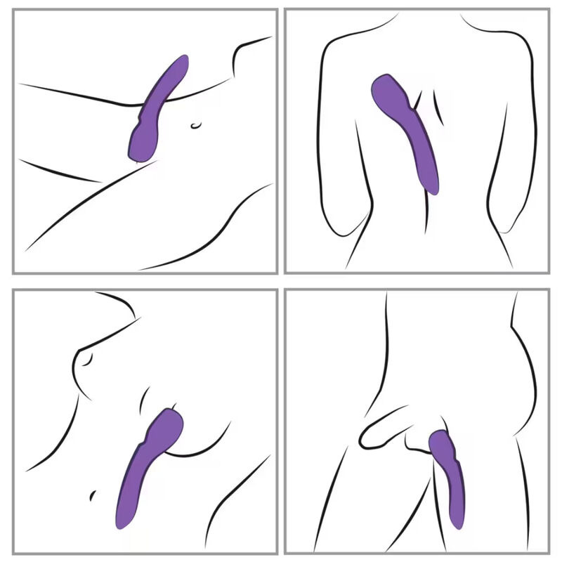 We-vibe - wand 2 rechargeable body wand massager purple 8