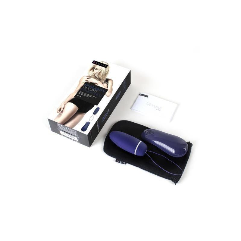 B Swish - Bnaughty Deluxe Unleashed Midnight Blue - Vibračné Vajíčko 1