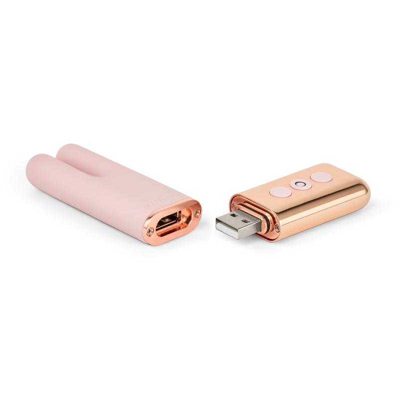 Le Wand - Deux Twin Motor Rechargeable Vibrator Rose Gold 2