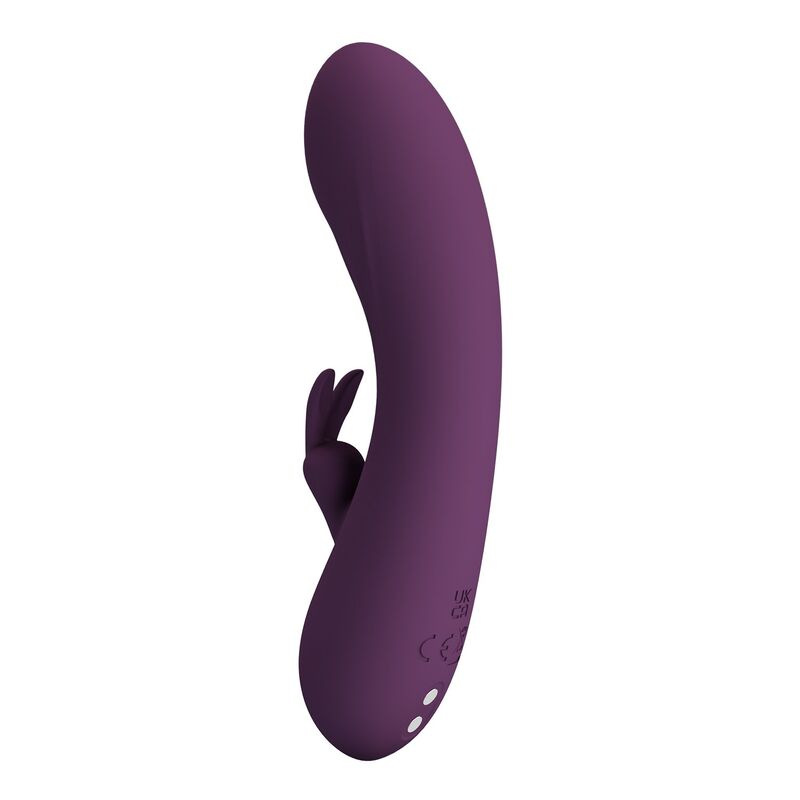 Pretty love - landyn rechargeable rabbit vibrator 10 functions purple 4
