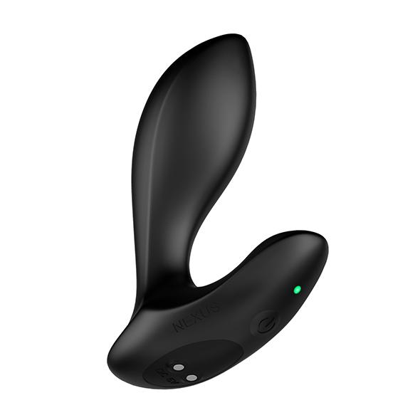 Nexus - Duo Plug Remote Control Beginner Butt Plug Small Black - Masér Prostaty
