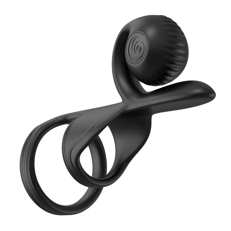 SVibe - JOVI Couples Ring Black 12