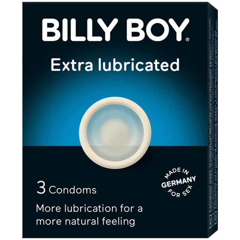 Billy Boy Extra Lubricated Condoms 3 Units