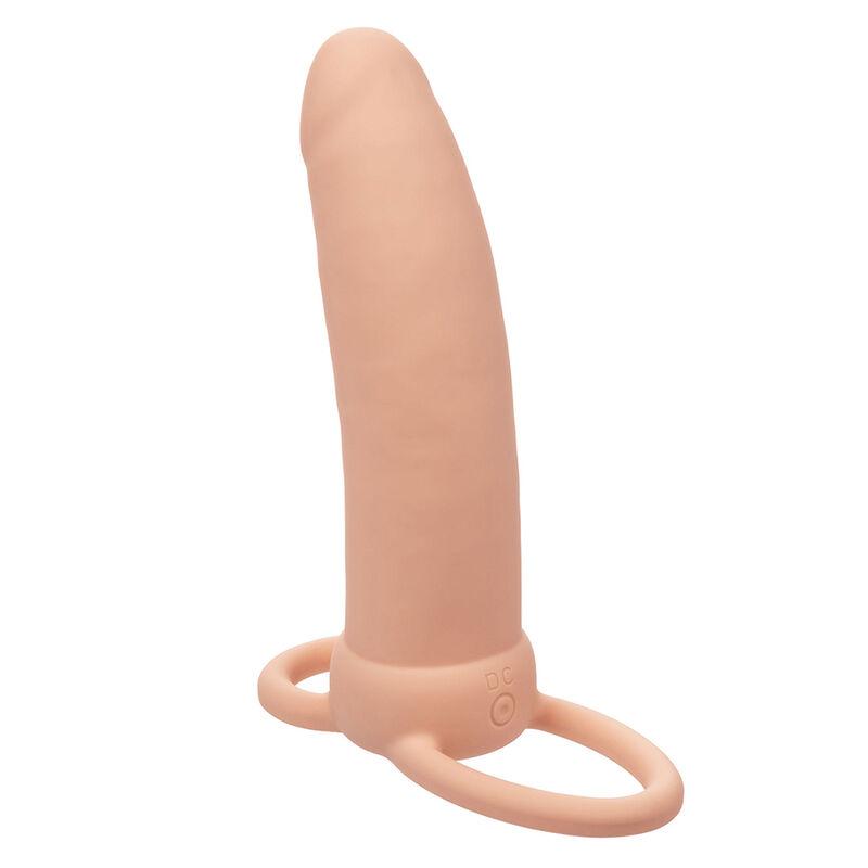 Calexotics - Maxx Thick Dual Penetrator 10 Vibrations Flesh