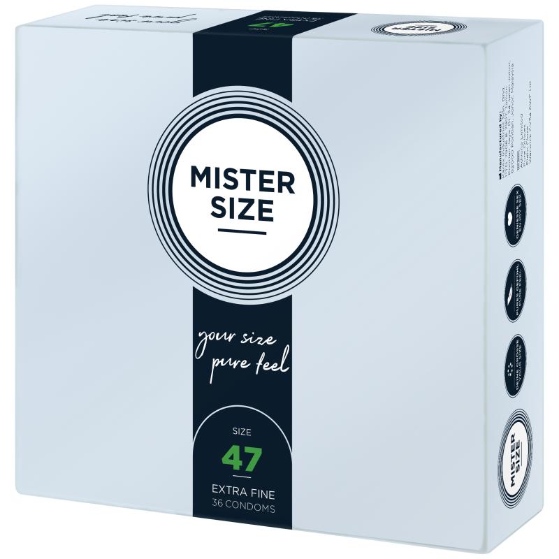 Mister.Size - 47 Mm Condoms 36 Pcs