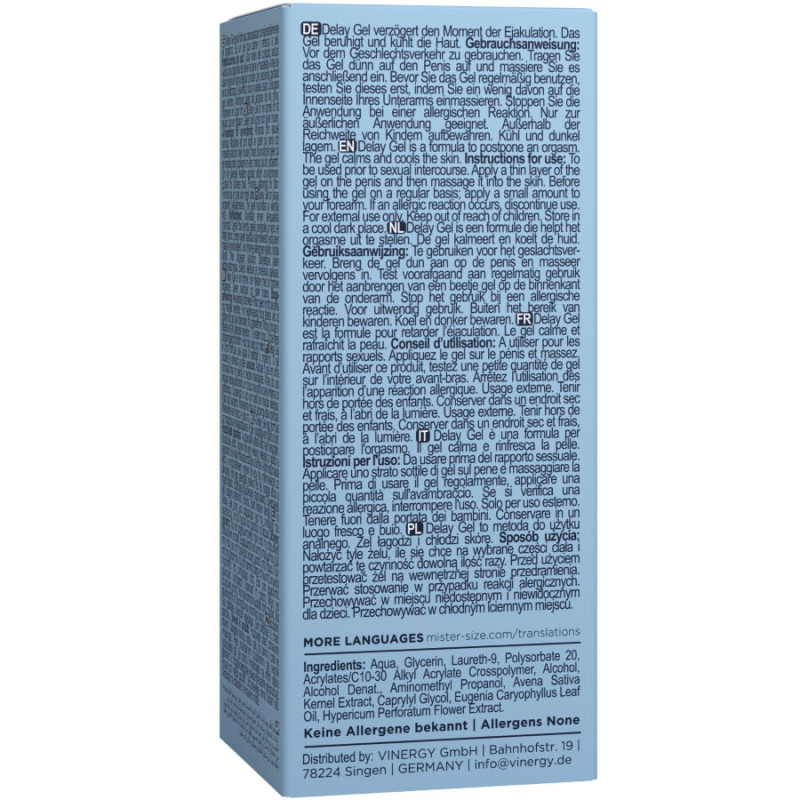 Mister size - delay gel 50 ml 3