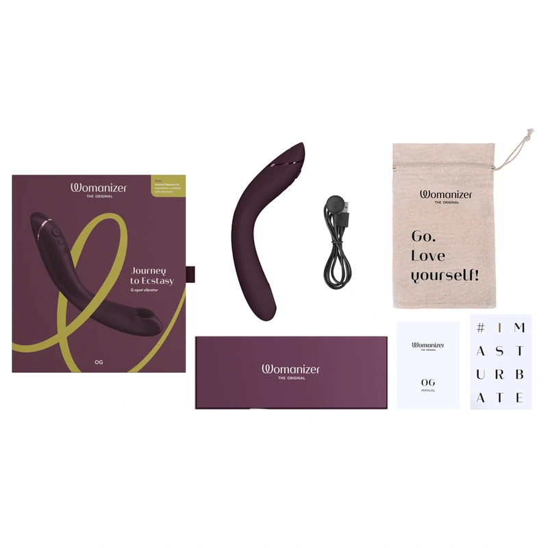 Womanizer - og g-spot aubergine 17