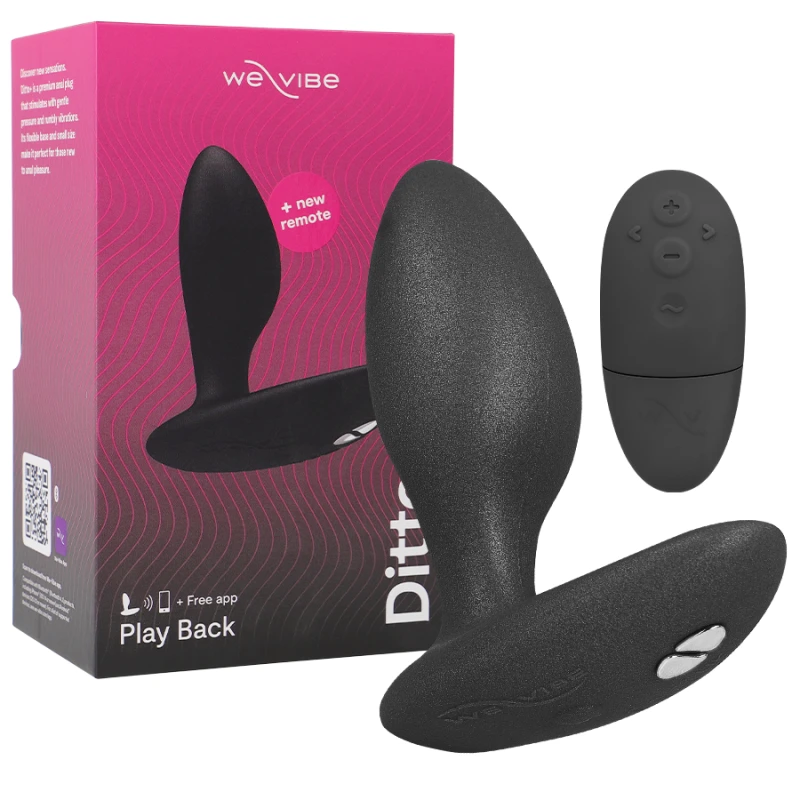 We-Vibe - Vector+ Vibrating Prostate Massager Black